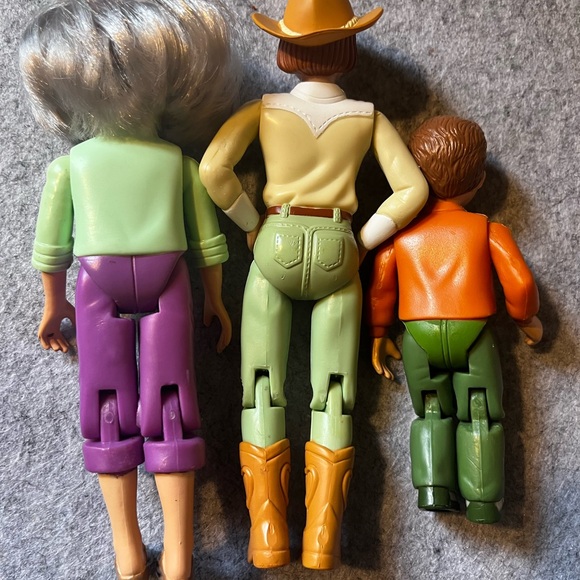 Fisher-Price Loving Family Dollhouse Cowgirl Mom Grandma Small Boy Figures - Picture 4 of 7